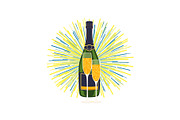 Sparkling Champagne Art Pack, an Object Graphic by Gfx_Store (Thumbnail 16 of 16)