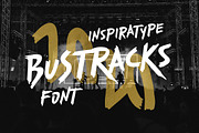 Bustracks Font, a Script Font by Inspiratype (Thumbnail 1 of 5)