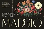 Madgio Modern Elegant Display, a Sans Serif Font by timelesstype.co (Thumbnail 1 of 20)