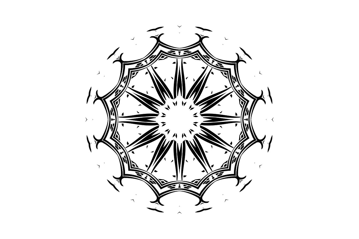 Premium Mandala Illustration Pack, a Decorative Illustration by NJ Himel (Photo 19 of 101)