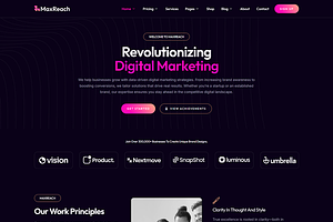 SEO & Digital Agency WordPress, a WordPress Template by Elite Templates