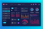 Neumorphic UI Dashboard Admin Panel, a Templates & Theme by alexdndz (Thumbnail 7 of 21)