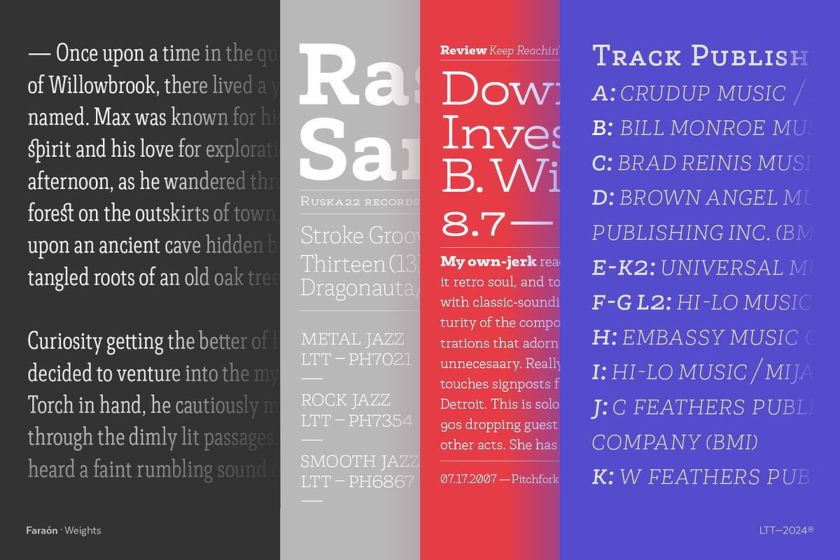 Faraon, a Slab Serif Font by Latinotype (Photo 3 of 15)