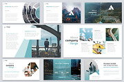 Verge Modern Powerpoint Template, a Presentation Template by Reshapely (Thumbnail 7 of 16)
