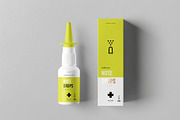 Nose Drops Mock-up, a Product Mockup by zippypixelstudio (Thumbnail 3 of 12)