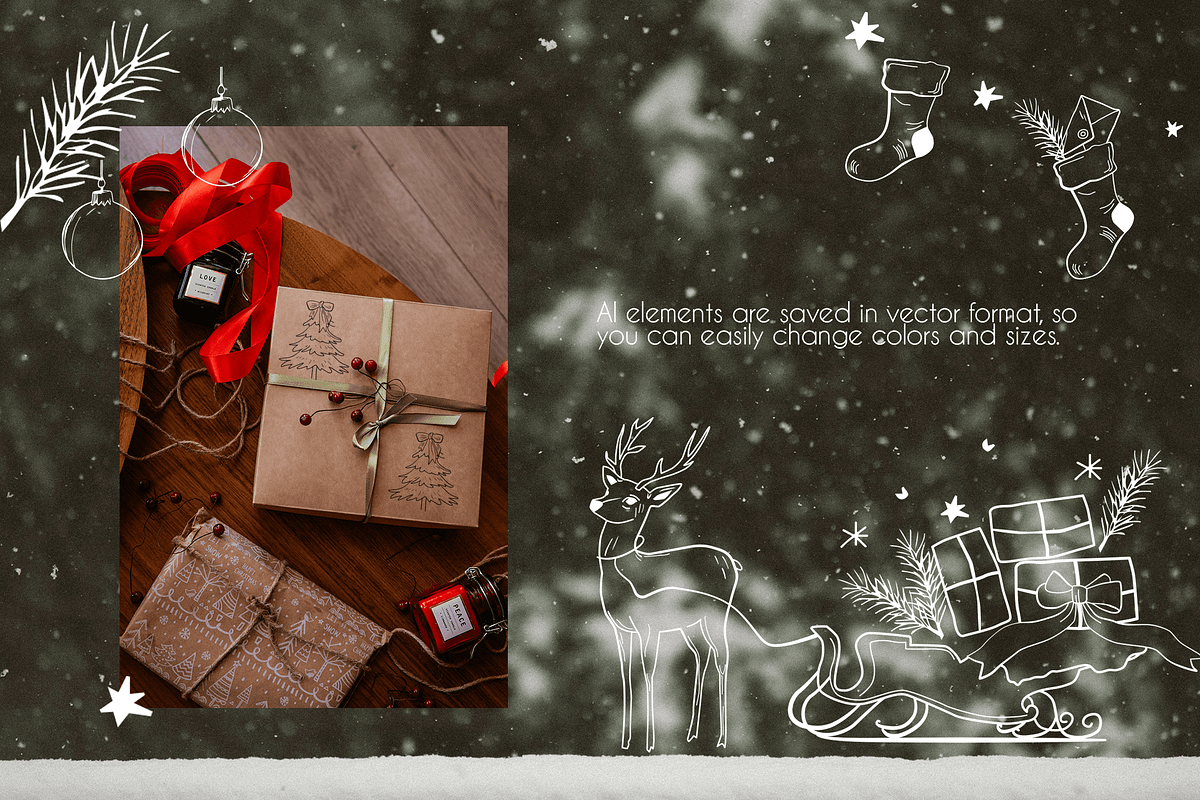 Christmas tale - holidays art, an Object Graphic by DigARTbyHavroshka (Photo 3 of 11)