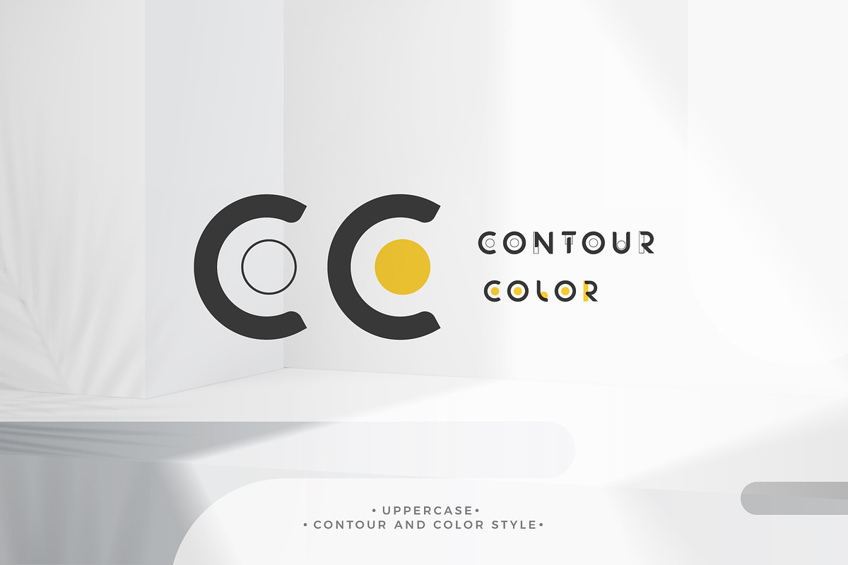 Contour Architecture Font, a Font by artyway (Photo 4 of 8)