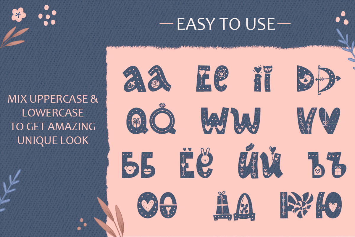 I’m In Love Font • Valentine's Font preview 4