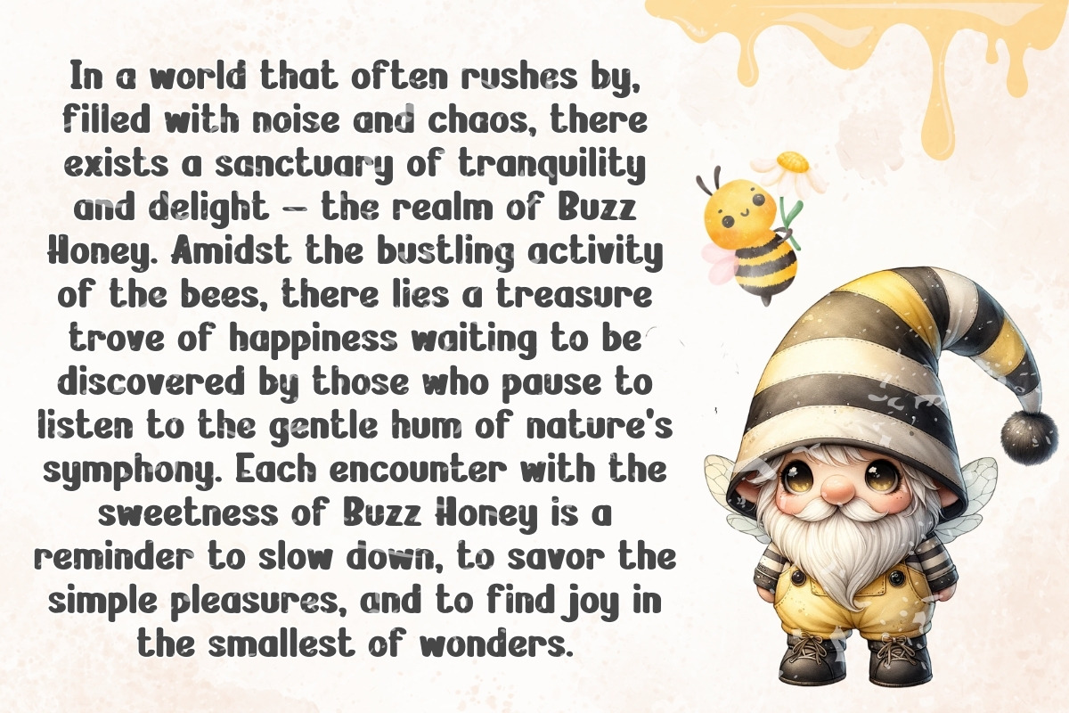 Buzz Honey - Handwritten, a Handwritten Font by Charmingbear59.design (Photo 4 of 5)