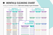 ADHD Cleaning Checklist Bundle, a Stationery Template by MondaySpark (Thumbnail 2 of 9)