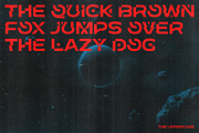 Glitro - Futuristic Glitch Fonts, a Sans Serif Font by Konstantine Studio (Thumbnail 2 of 4)