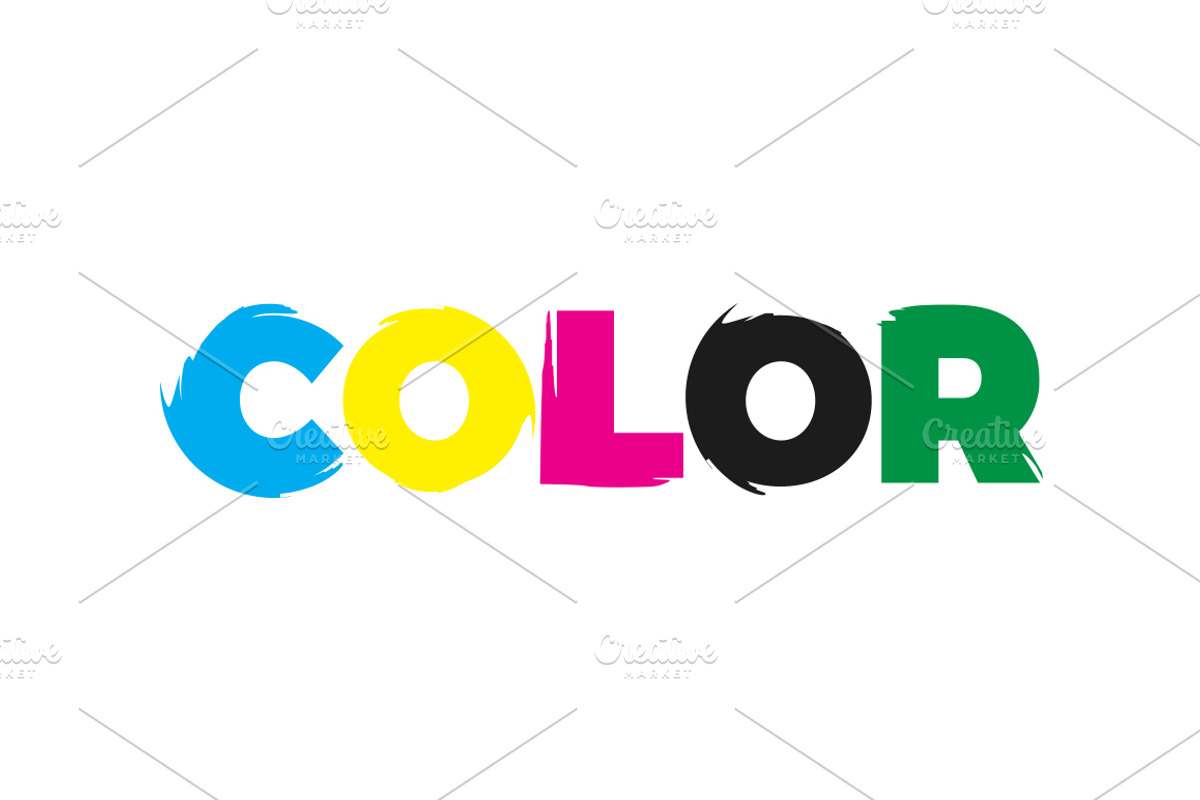 Color paint logo, a Decorative Illustration by Super Accurate