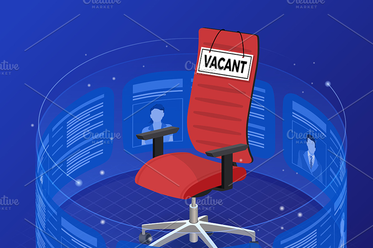 Job Vacancy Employment and Hiring, a Person Illustration by TAlex (Photo 6 of 6)