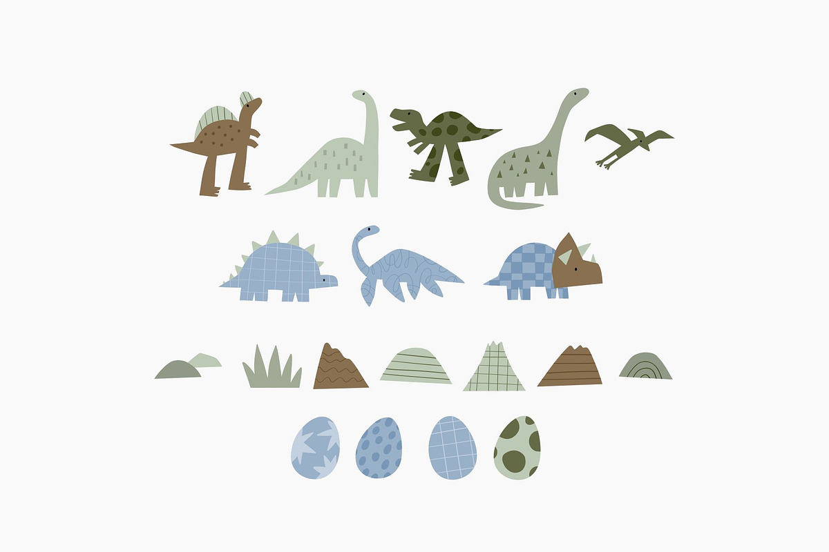 JURASSIC ADVENTURE. SVG, PNG, EPS, an Animal Illustration by Barkova Nadya (Photo 4 of 5)