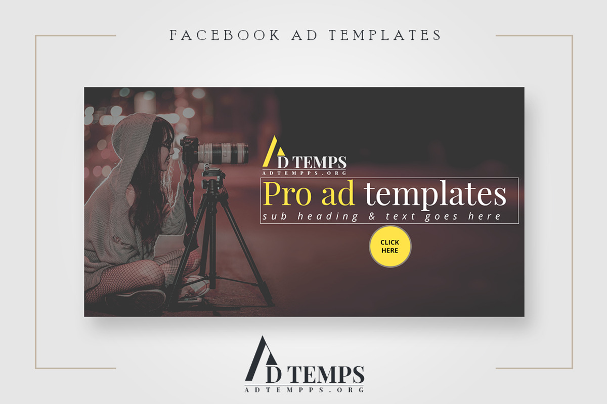 Facebook Ad Template Pack 01, a Social Media Template by pmvch (Photo 6 of 10)