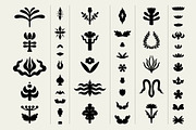 FLORAL MOTIFS | Graphic collection, an Illustration by katieromanoff_art (Thumbnail 4 of 10)