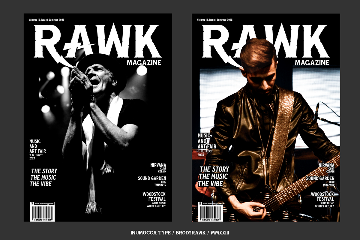 Brody Rawk, a Blackletter Font by inumocca_type (Photo 6 of 14)