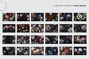 Dark Floral Vintage Wallpaper, a Nature Photo by Lumeno (Thumbnail 2 of 6)