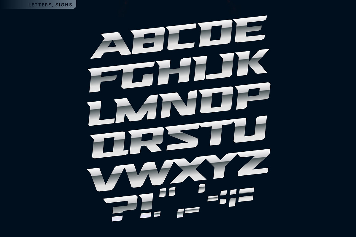 Sport Font preview 3