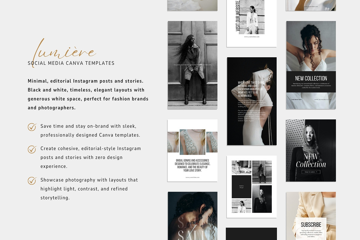 Social Media Kit Canva | Photography, a Social Media Template by DESIGN BY nube (Photo 4 of 10)