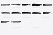 52 Acrylic Stroke Photoshop Brushes, a Brush Add-On by SimplDesign (Thumbnail 4 of 4)