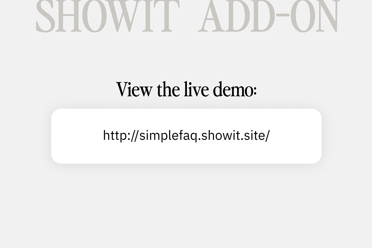Showit Addon - FAQ Template, a Websites & App Template by Amanda Pena Design (Photo 5 of 5)