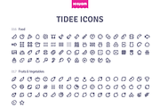 1677 Tidee icons, an Outline Icon by Icojam store (Thumbnail 6 of 6)