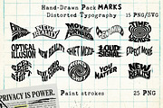 Hand-Drawn Doodles & Graphic Marks, an Object Graphic by DreamoraArt (Thumbnail 9 of 13)