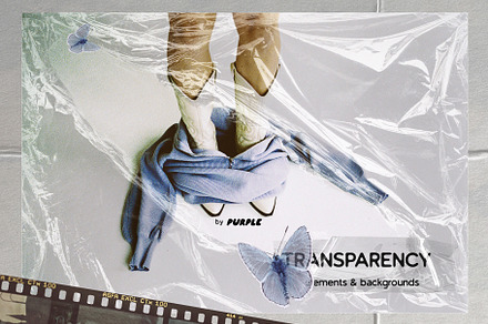 TRANSPARENCY | collage., a Texture Graphic by Purple