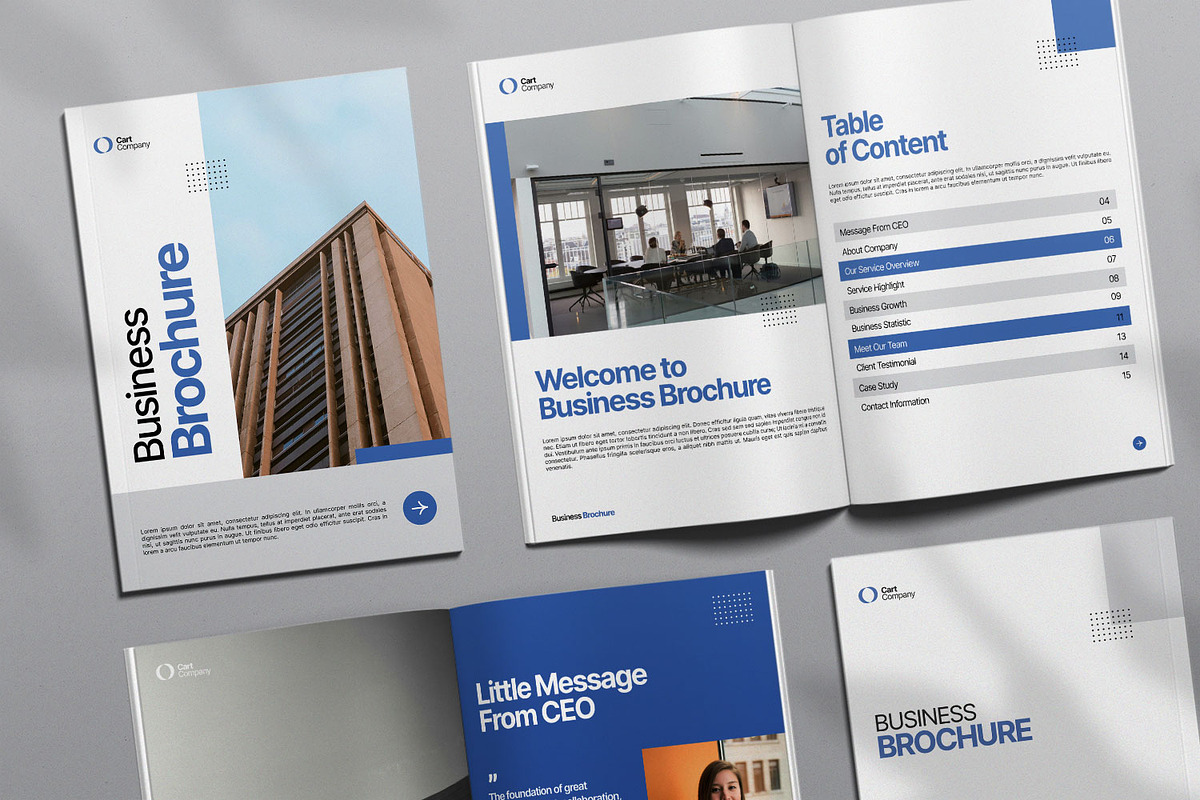 Business Brochure Magazine, a Magazine Template by Portocraft (Photo 5 of 6)