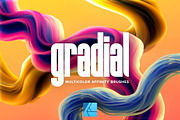 Gradial: Multicolor Affinity Brushes, a Brush Add-On by Chroma Supply (Thumbnail 1 of 19)