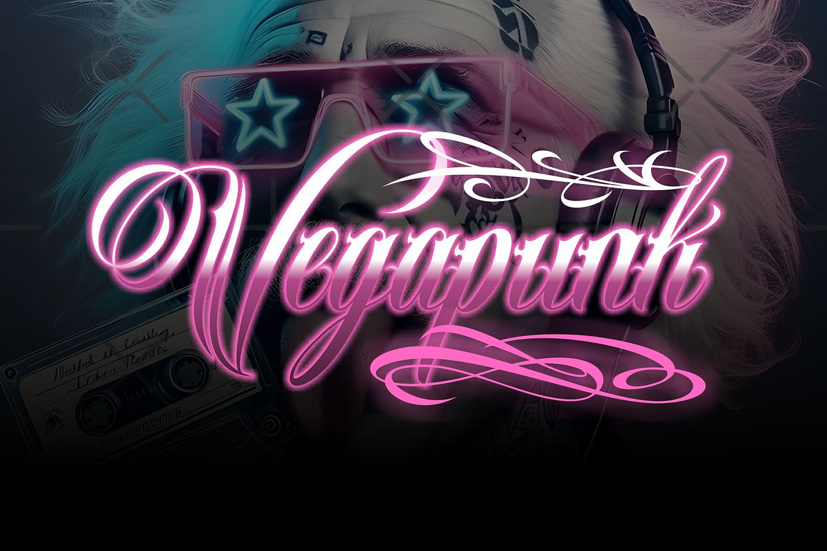 Faithless Edgy Tattoo Font, a Script Font by WhymoreArt (Photo 4 of 12)