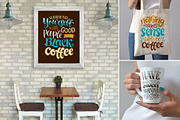 Coffee Lettering | Posters | Cards, a Decorative Illustration by bariskina (Thumbnail 4 of 5)
