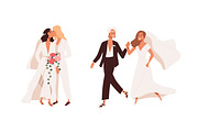 LGBT wedding ceremonies set, a Person Illustration by Good Studio (Thumbnail 4 of 7)