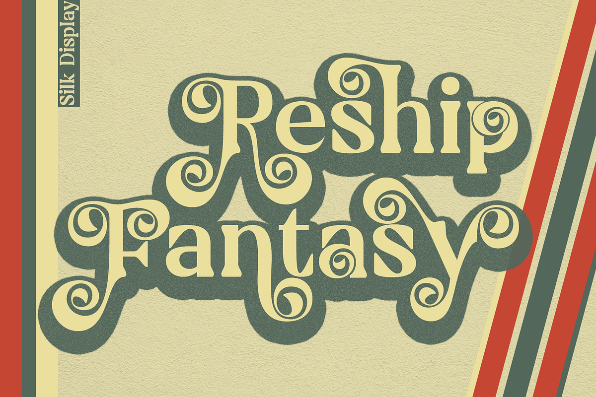 Silk Display, a Font by LuhopCreative (Photo 2 of 17)