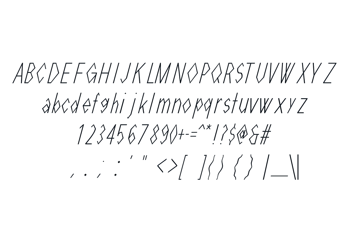Meeky - Modern Typeface, a Sans Serif Font by Made by Cap (Photo 3 of 5)