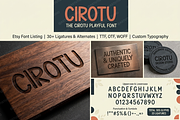 Cirotu - Modern Luxury Serif, a Serif Font by Astuti Studio (Thumbnail 15 of 25)