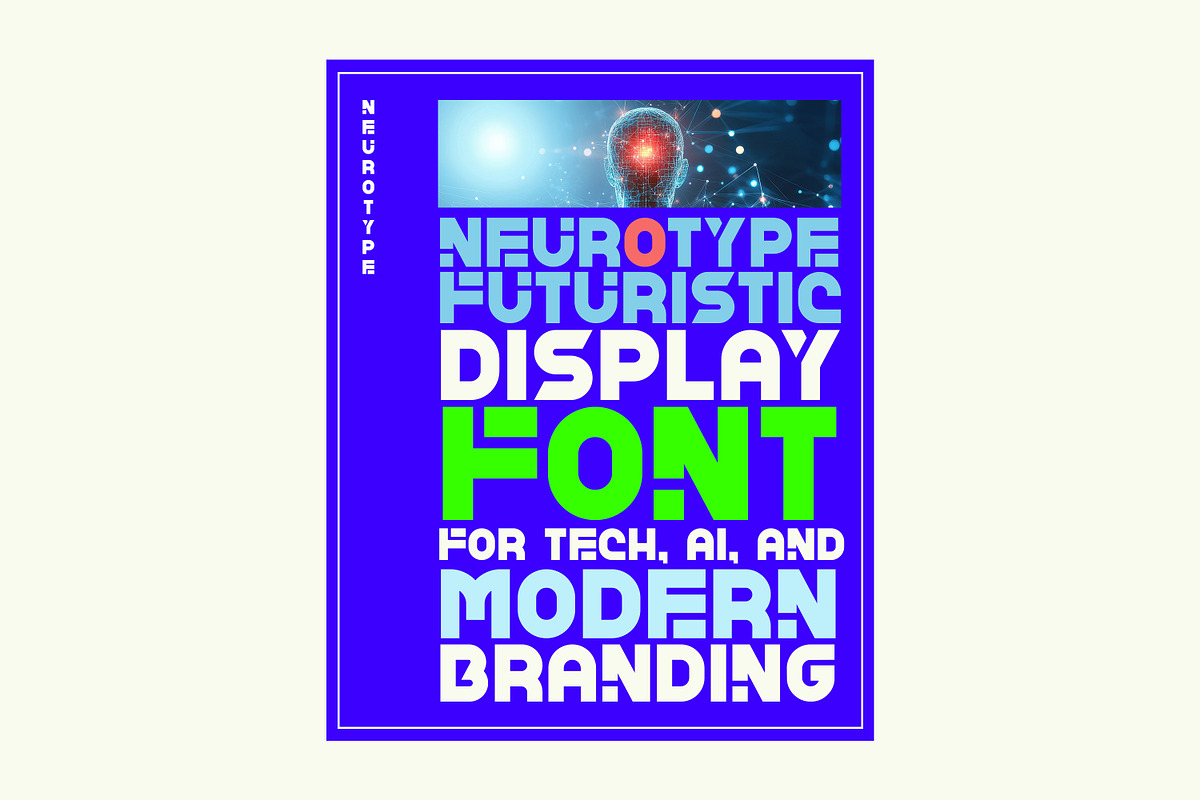 Neurotype, a Sans Serif Font by Amit Debnath (Photo 5 of 7)