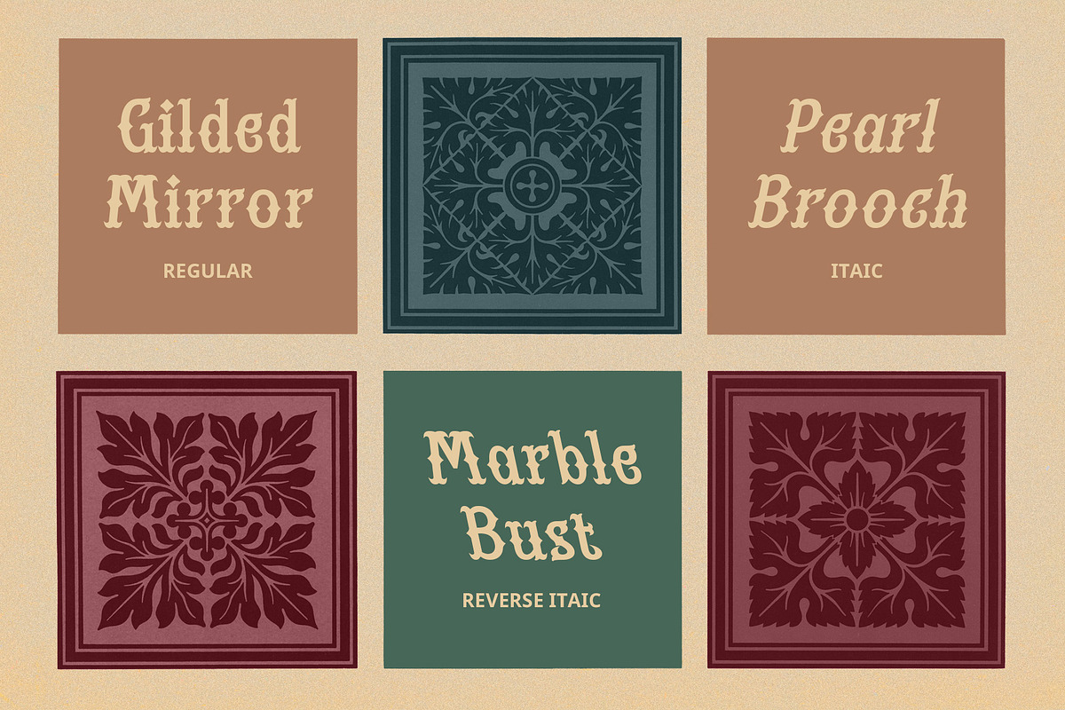 CS Gleam – Tuscan Font, a Serif Font by Craft Supply Co. (Photo 2 of 8)