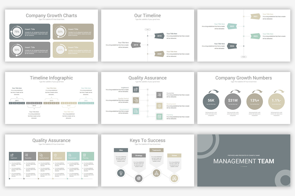 Simplicity PowerPoint Template, a Presentation Template by SlideOne