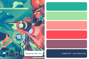 Bold & Bright Color Palettes