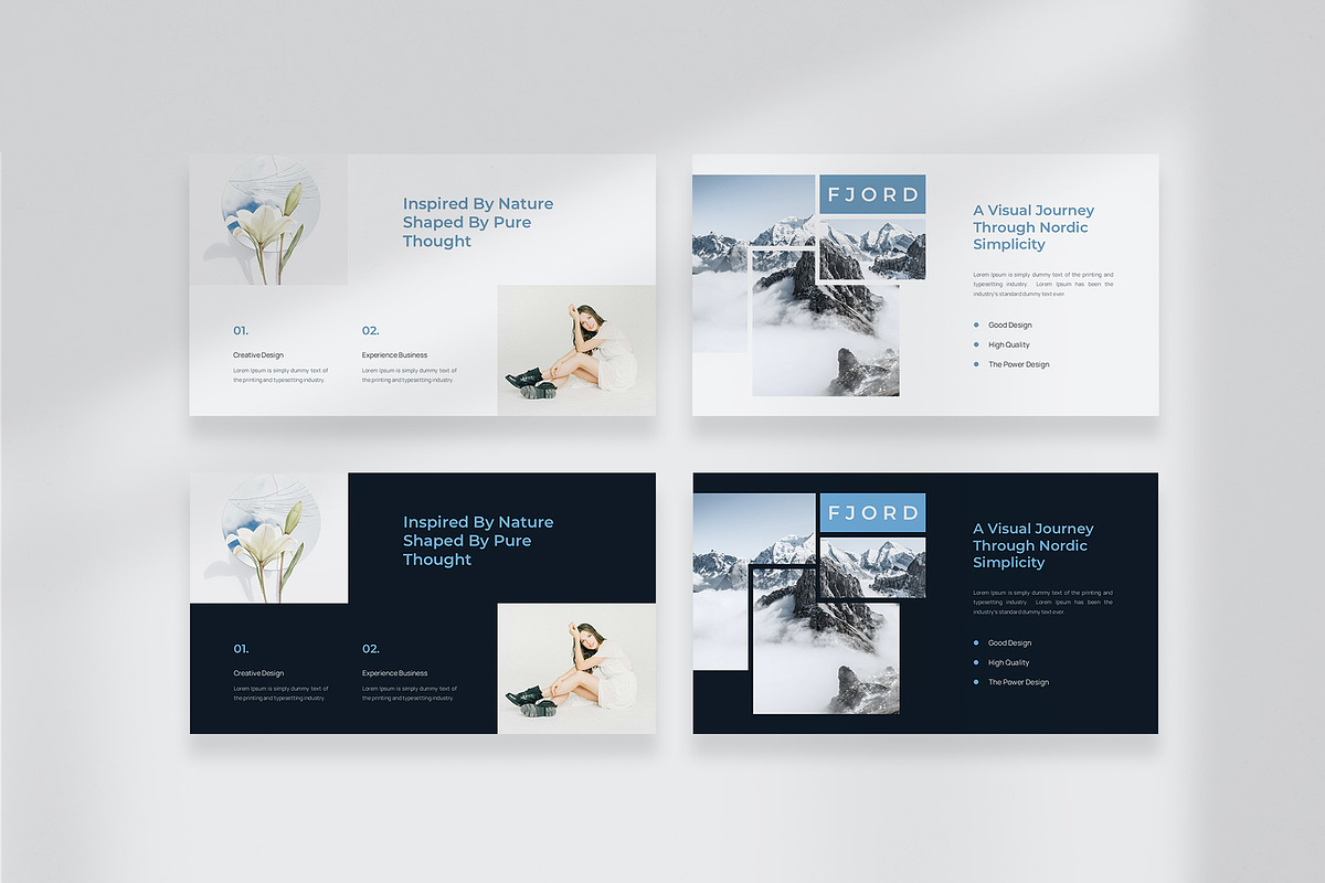 Nordic Minimal Creative Deck GSL, a Presentation Template by New Coral Design (Photo 4 of 6)