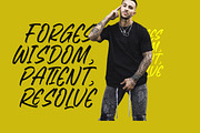 Flackin Bruska Modern Brush Font, a Script Font by Letterena Studios Script (Thumbnail 2 of 15)