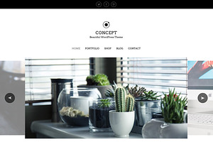 Concept - ECommerce Portfolio WP