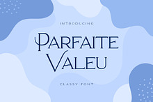 Parfaite Valeu Serif Font