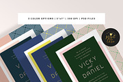 Wedding Invitation - Vicky, an Invitation Template by Print The Love Boutique (Thumbnail 3 of 3)