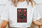 Feelin' Witchy Png,,Cats Crazy Png, an Illustration by DreamCafeArt (Thumbnail 2 of 7)