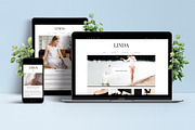 Linda - Responsive WordPress Theme, a WordPress Template by Themes Art (Thumbnail 1 of 6)