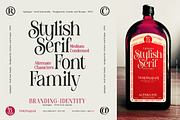 Epilogus - Serif font family, a Serif Font by Artistic & Unique (Thumbnail 6 of 15)