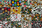 50 Gambling patterns, a Pattern Graphic by DGIM studio (Thumbnail 4 of 6)